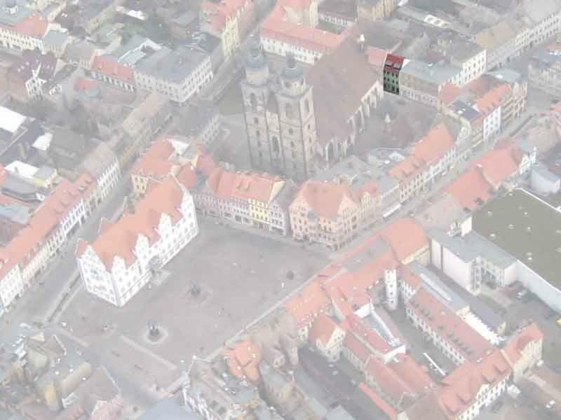 Ferienwohnung Am Kirchplatz Wittenberg Exterior foto